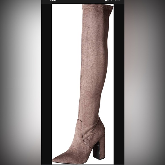 Steve Madden Over the Knee Heeled Boots - Picture 10 of 10